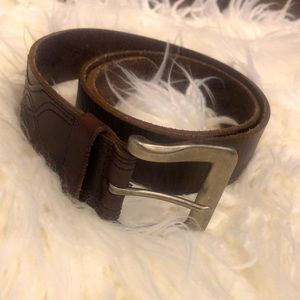 EUC Full Grain Leather Belt